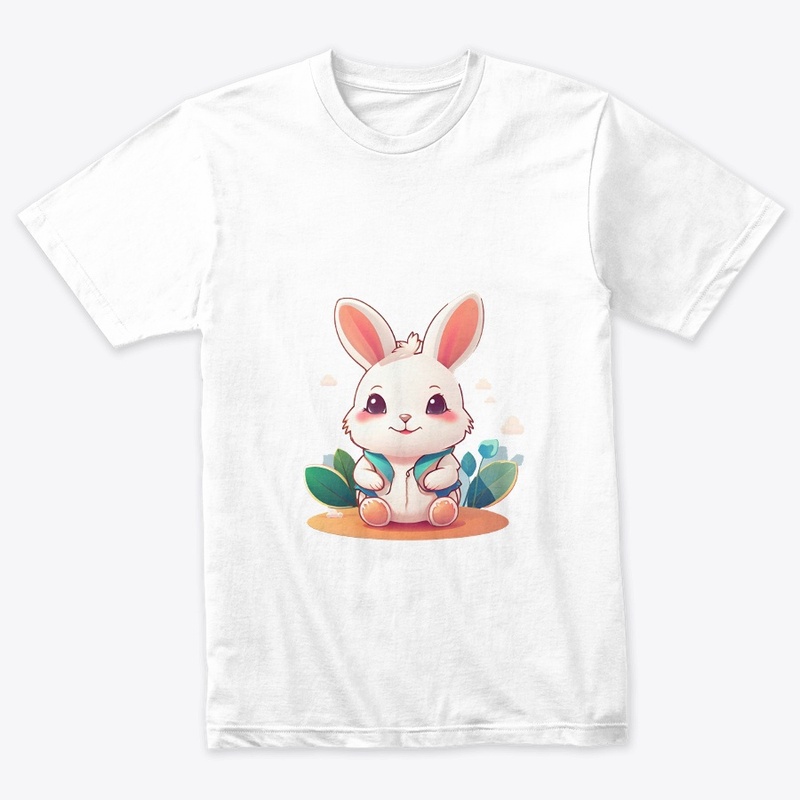 The cute rabbit