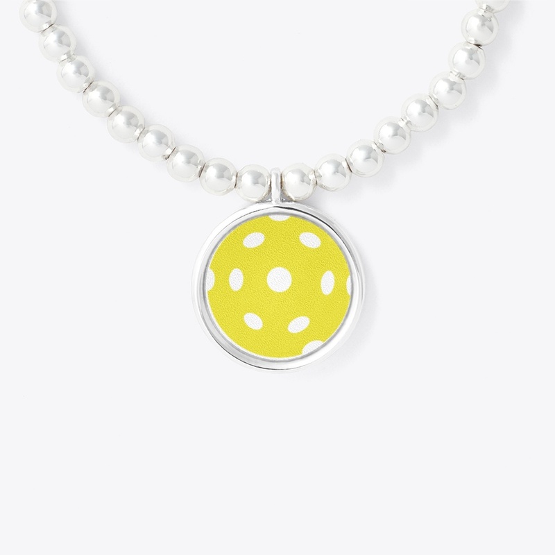 Pickleball Pendant Necklace