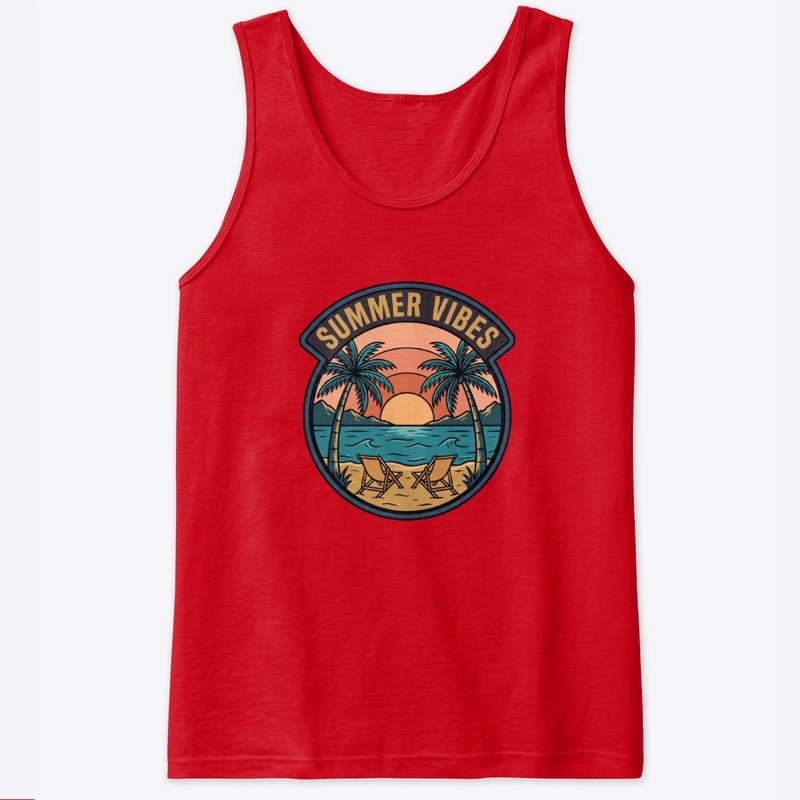Vintage Summer Vibes T-Shirt Design