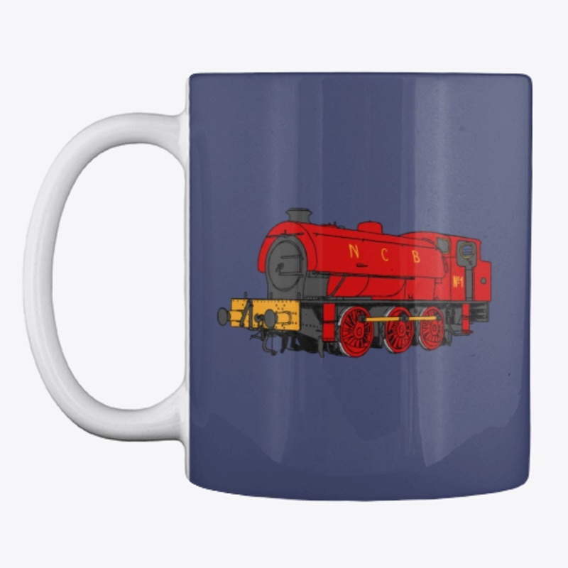 Austerity Saddle Tank NCB Red