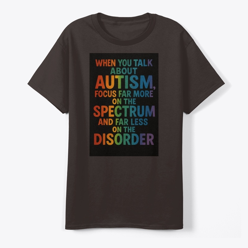 Focus on the Spectrum, not the Disorder