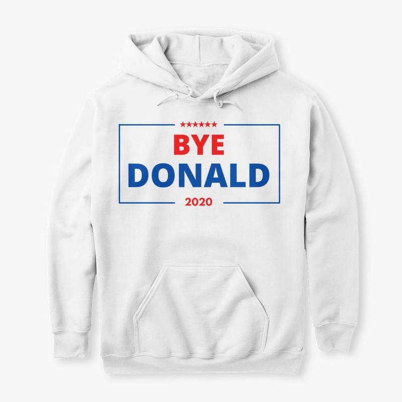 'BYE DONALD' WINTER WHITE