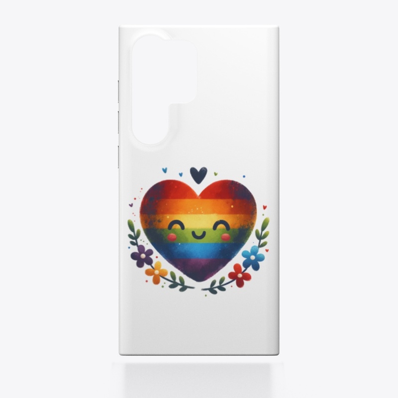 Folk Art Heart Pride Month LGBTQ