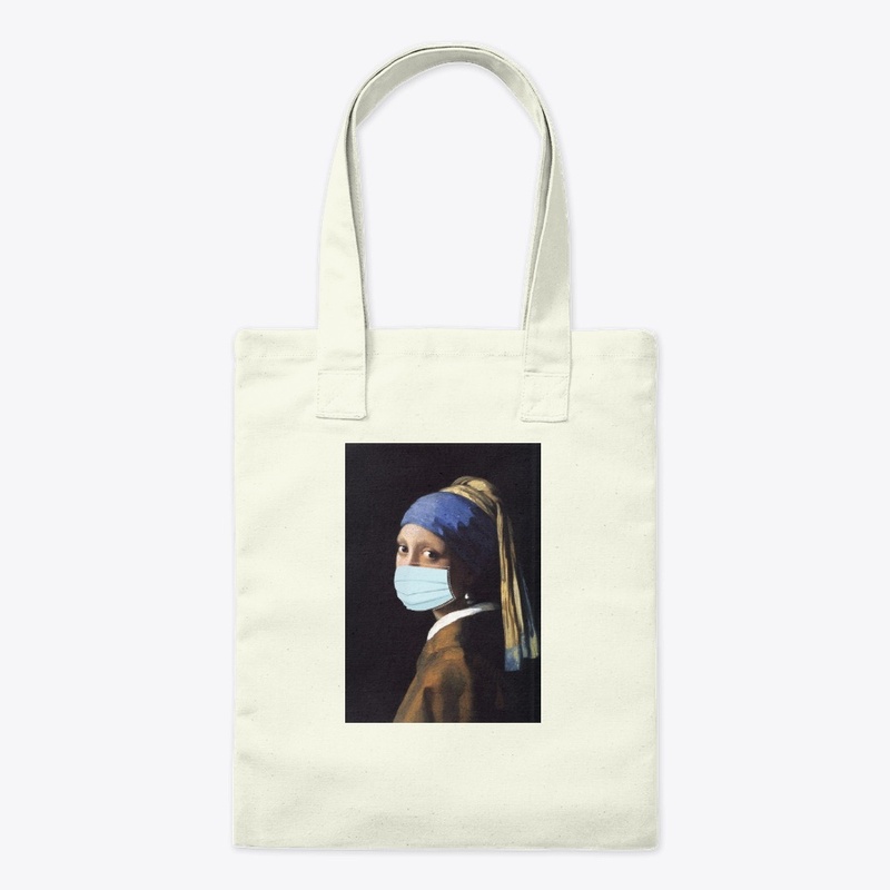 Girl With a Pearl Earring and a Mask