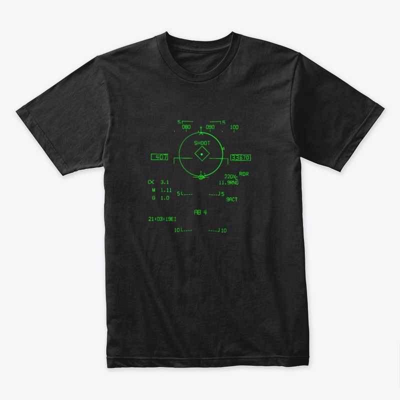 F-18 Hornet Tee: AIM-120 Lock