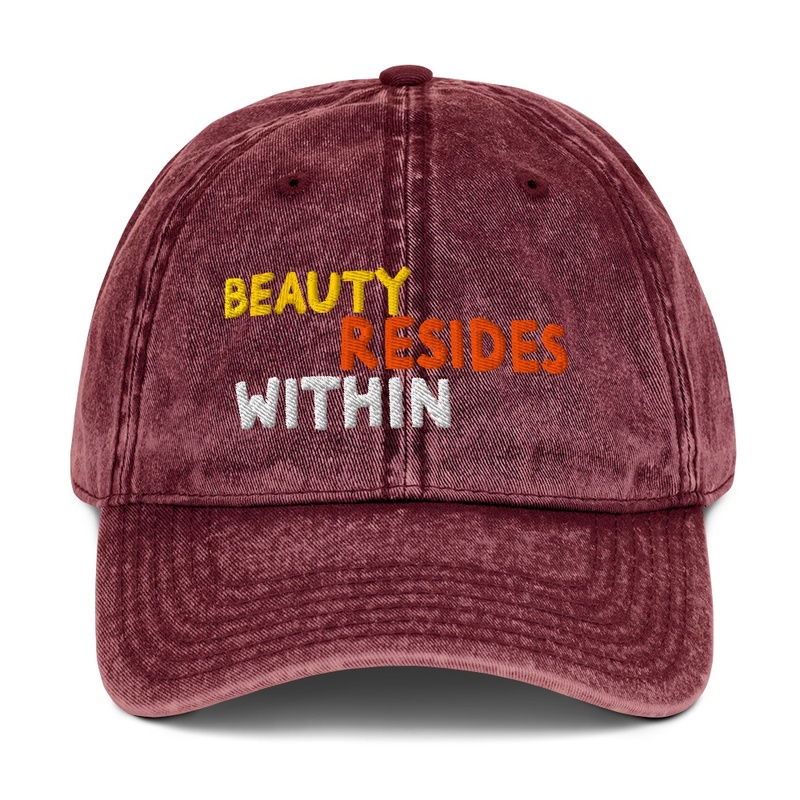 Beauty Resides Within Ball Cap