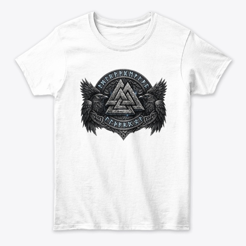Valknut Ravens – Viking Symbol of Odin
