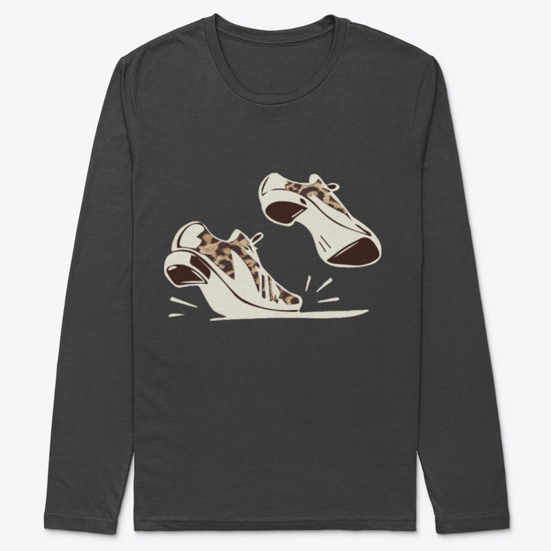 Leopard Tap Shoes Dancing on your shirt