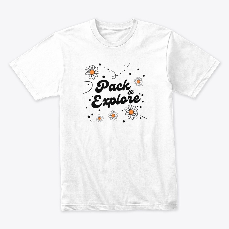 Pack & Explore Travel Tee"USA"UK