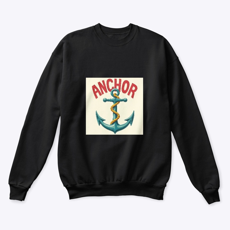Vintage Anchor T-Shirt|Nautical Graphic