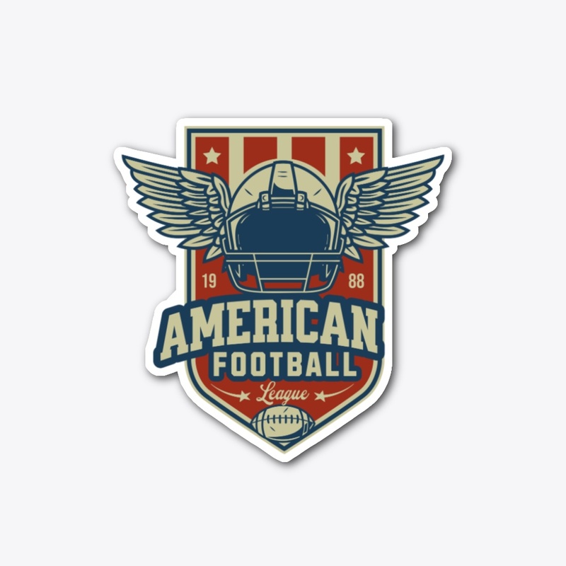 American Football League - Sports Helmet