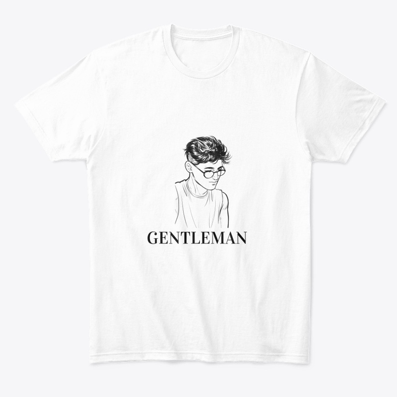 New design for T-shirt GENTLEMAN 