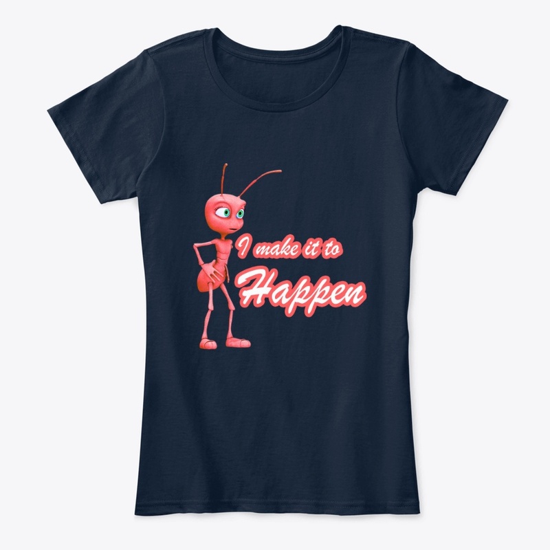 I make it to happen- Confident ant