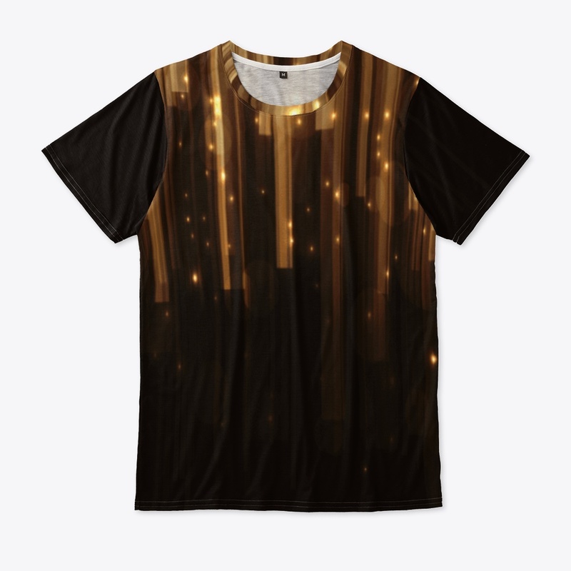 Particles design comfort tishirt 