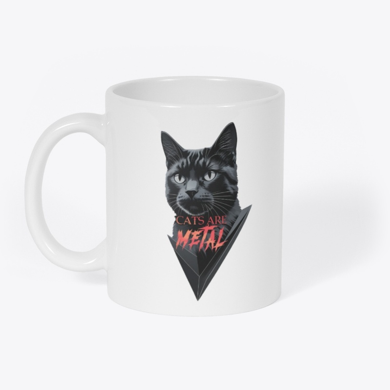 Cats Are Metal Merch 