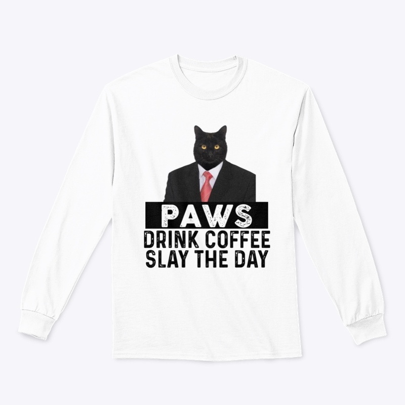 Paws-Drink Coffee