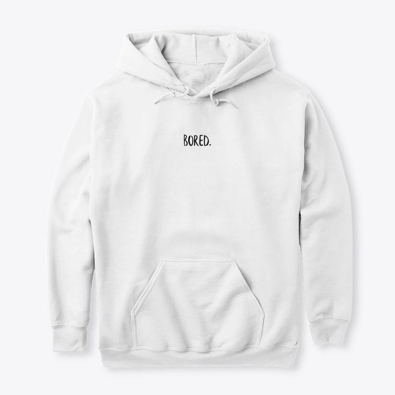"Bored." Men's Hoodie
