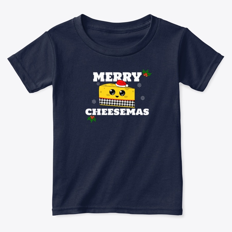 Funny Christmas Kawaii Merry Cheesemas