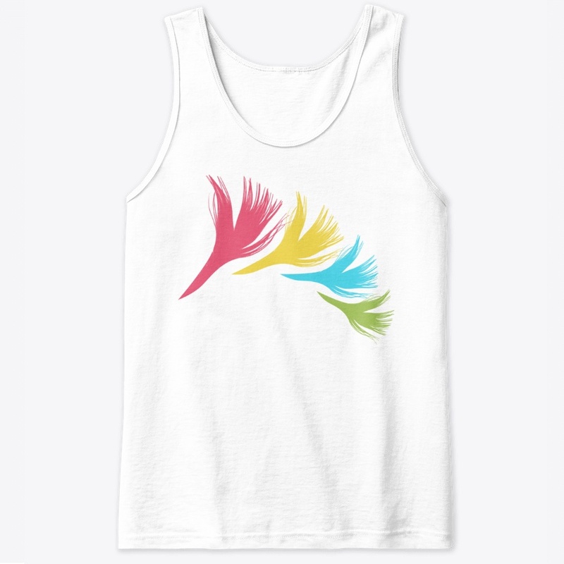 TREE MODERN SIMPLE FEATHER DESIGN