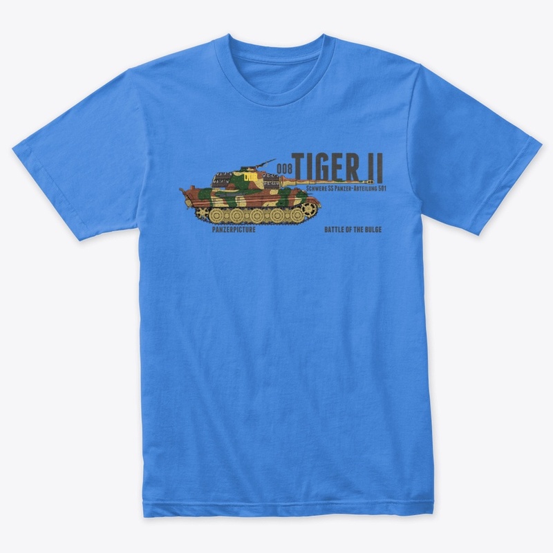 Tiger II 008 Battle of the Bulge T-Shirt