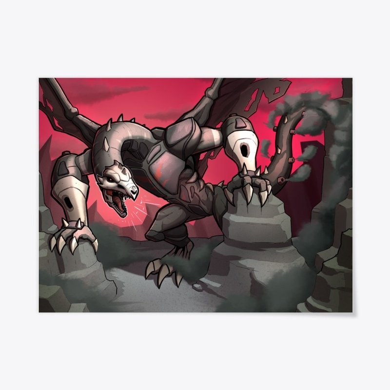 The Skull Headed Reaper POSTER