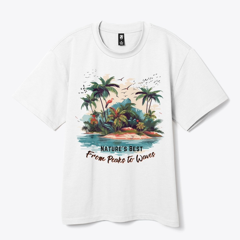 Summer Time Vibes Graphic T-shirt