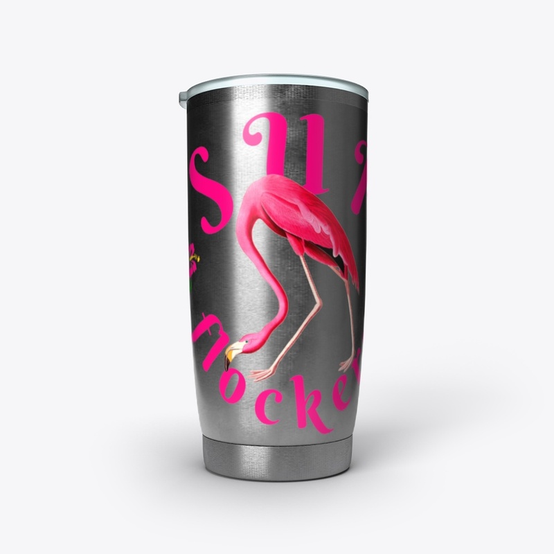 Vintage Pink Flamingo - Sup Flockers
