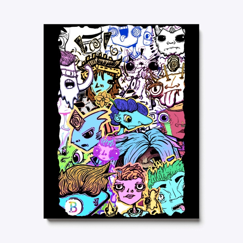Character Cartoon Mashup