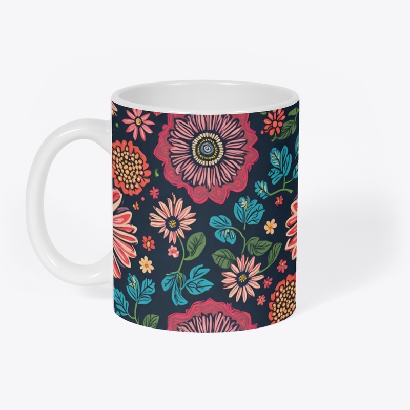 Floral Kitchen Coffee