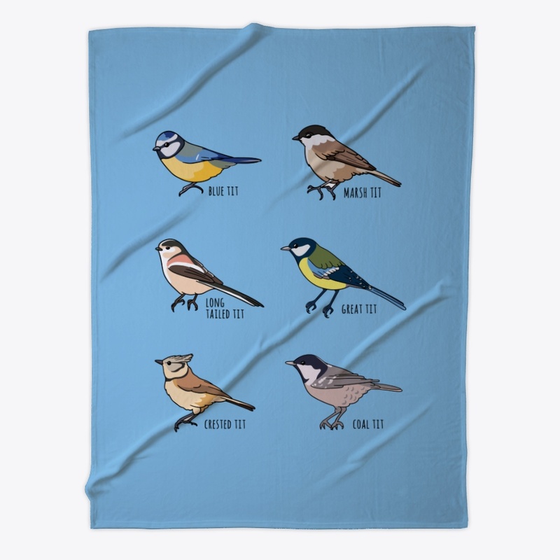Tit Bird Collection Ornithology Gift
