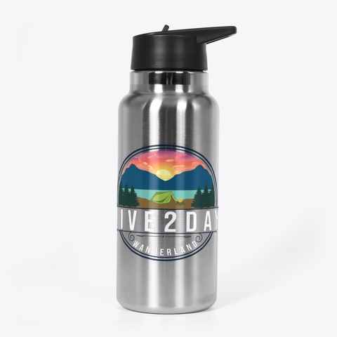 Live2day Classic Collection Stainless Steel T-Shirt Front