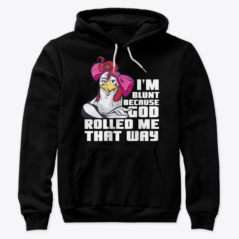 Funny Rooster Lover Gift God Rolled Me