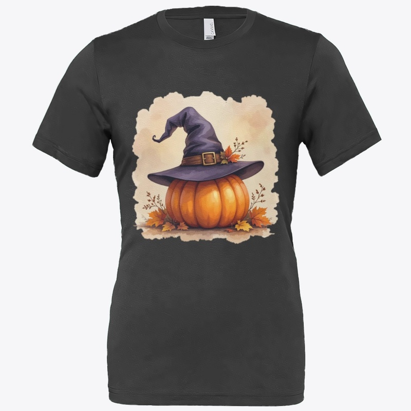 Cozy Witch Hat on Pumpkin