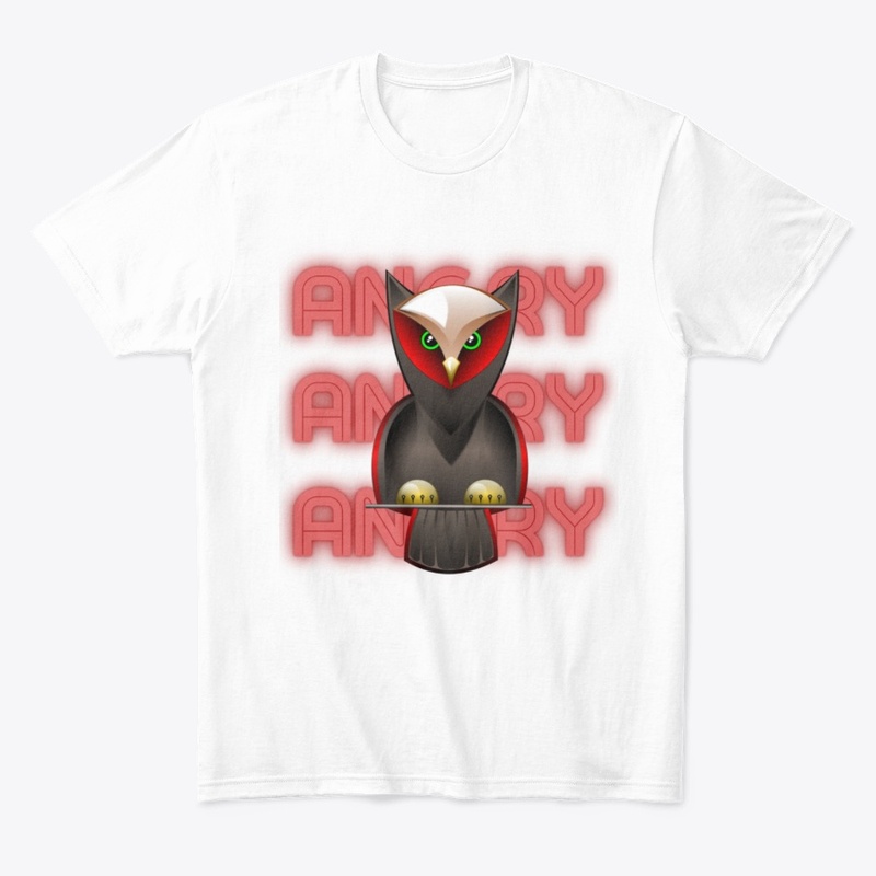 No Sleep Angry Owl