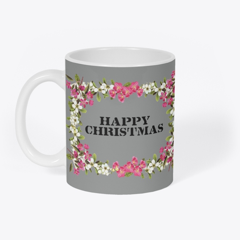 happy christmas mug 