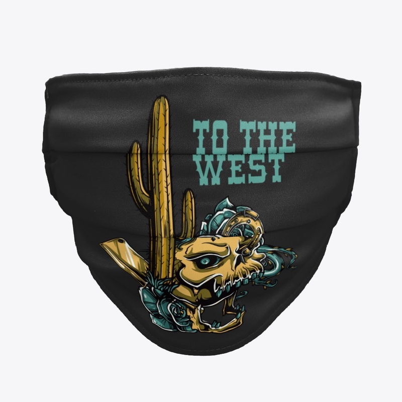 To the west 