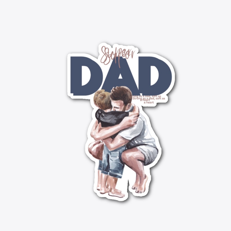 Super Dad Unisex Heavy Cotton Tee 