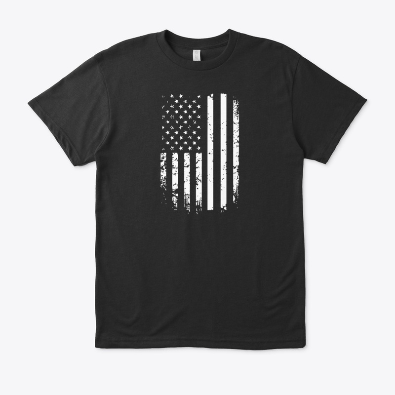 Men's Patriotic American Flag T-Shirts