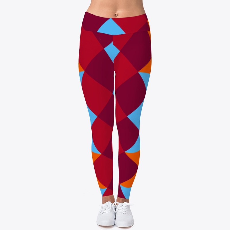 Abstract Colorful Geometric Shape