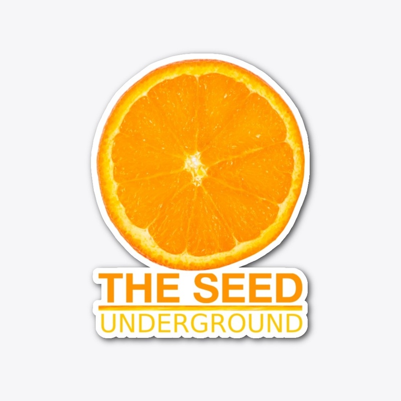 The Seed Orange Stacked Logo