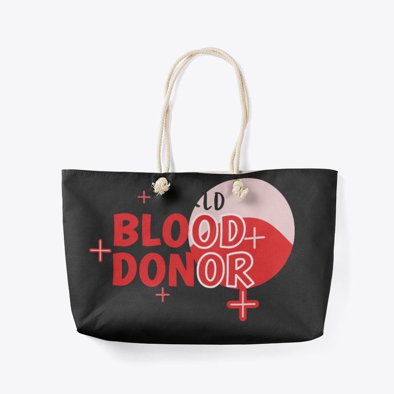 | World Blood Donor T-Shirt | Design 2|