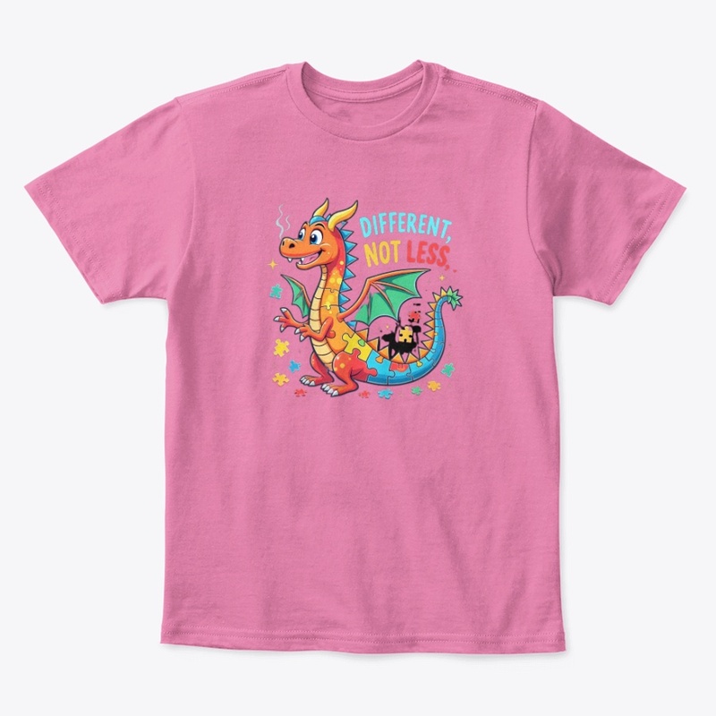 Autism Awareness Dragon Puzzle
