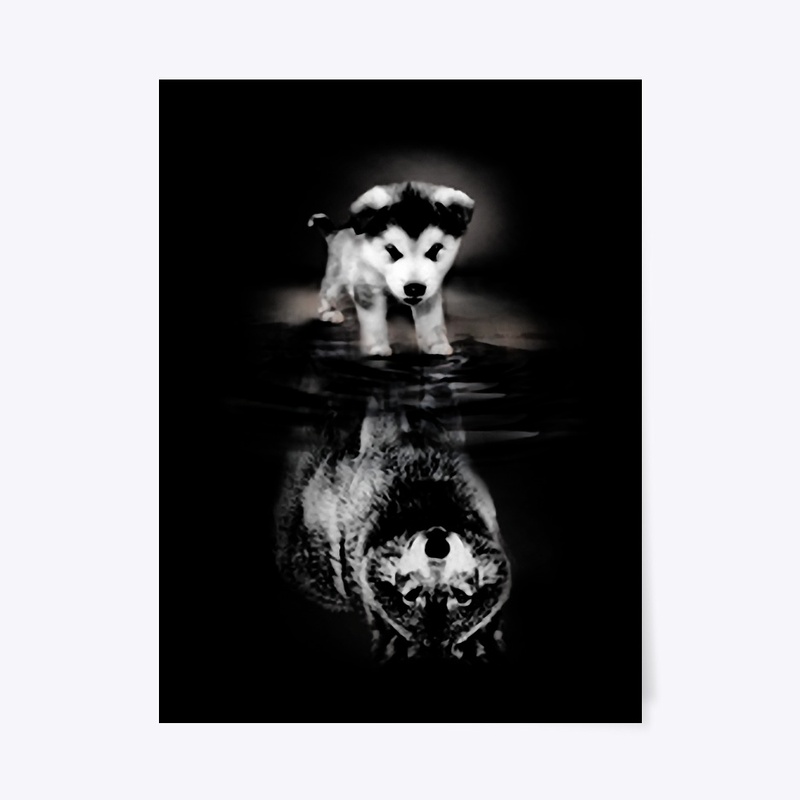 BE YOURSELF ! DOG - WOLF