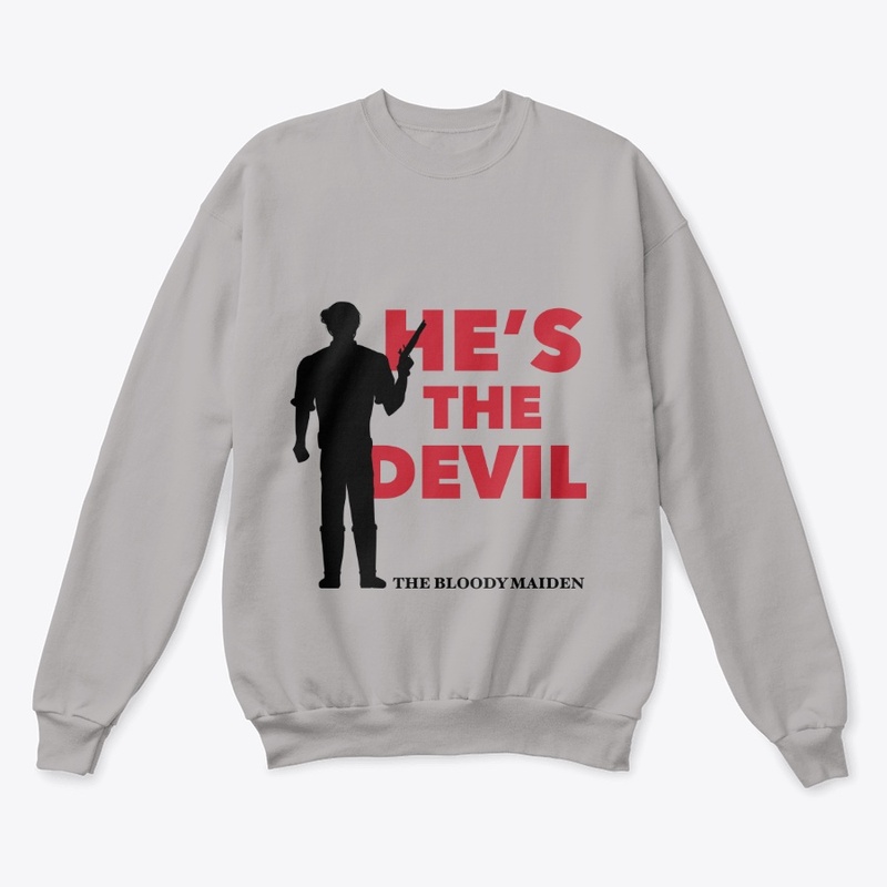 He's the Devil (grey & white)