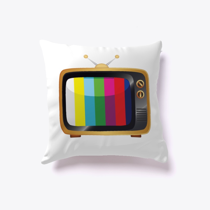 Old School TV Pillows 
