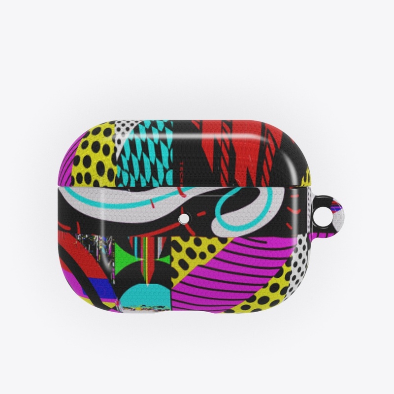 Multicolor Geometric Abstract Pattern 