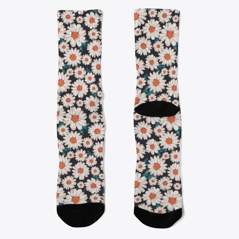 SOCKS. FLOWERS
