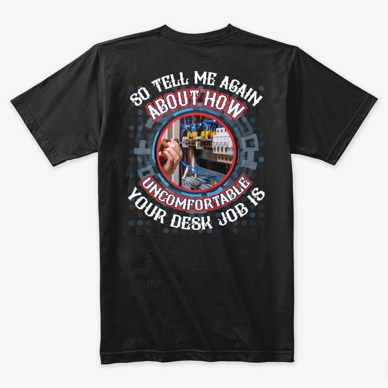 Not a desk Job - Electrician Hoodie