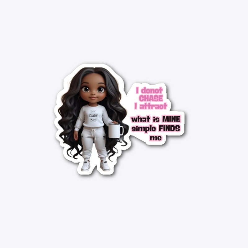 "I Don’t Chase, I Attract" Affirmation,