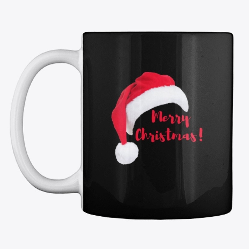 Merry Christmas with Santa Hat